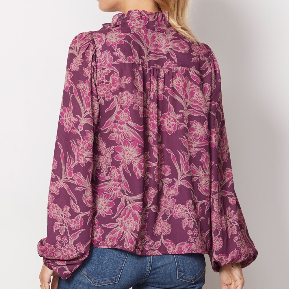 Mindie Tie Front Blouse